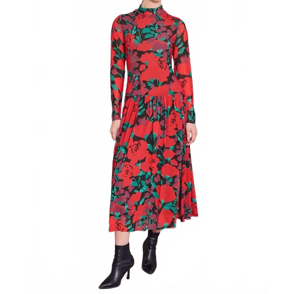 NEW ALDEN ADAIR mochi maxi dress in legacy floral